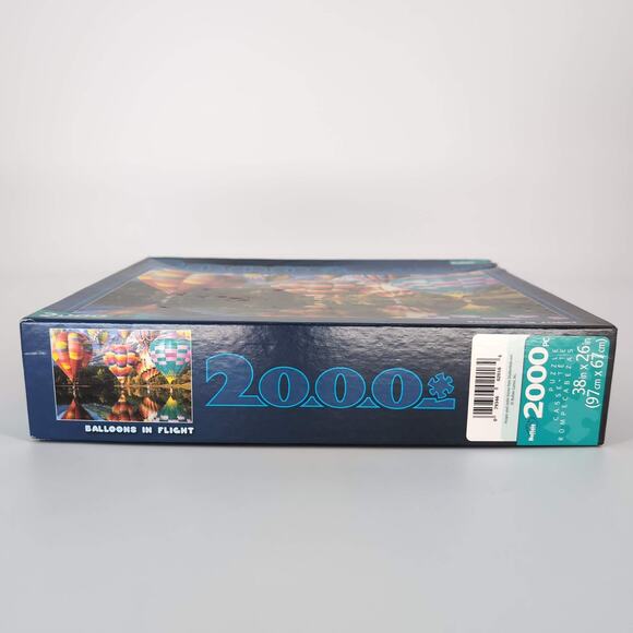 Buffalo Games Balloons In Flight 2000 Piece Jigsaw Puzzle with Poster - GUC - Picture 5 of 13